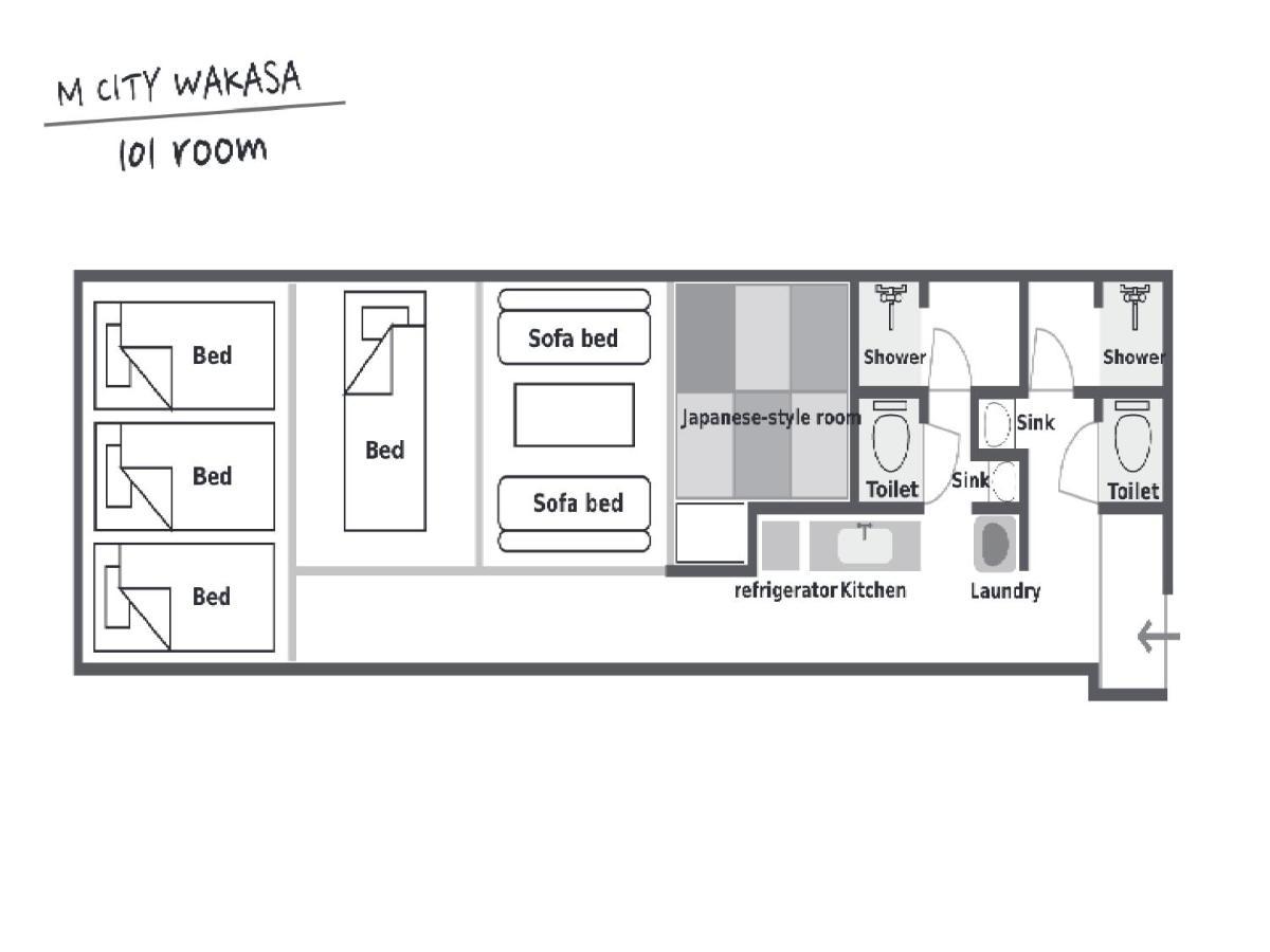 เอ็มซิตี้อินวากาซะ Hotel นาฮะ ภายนอก รูปภาพ