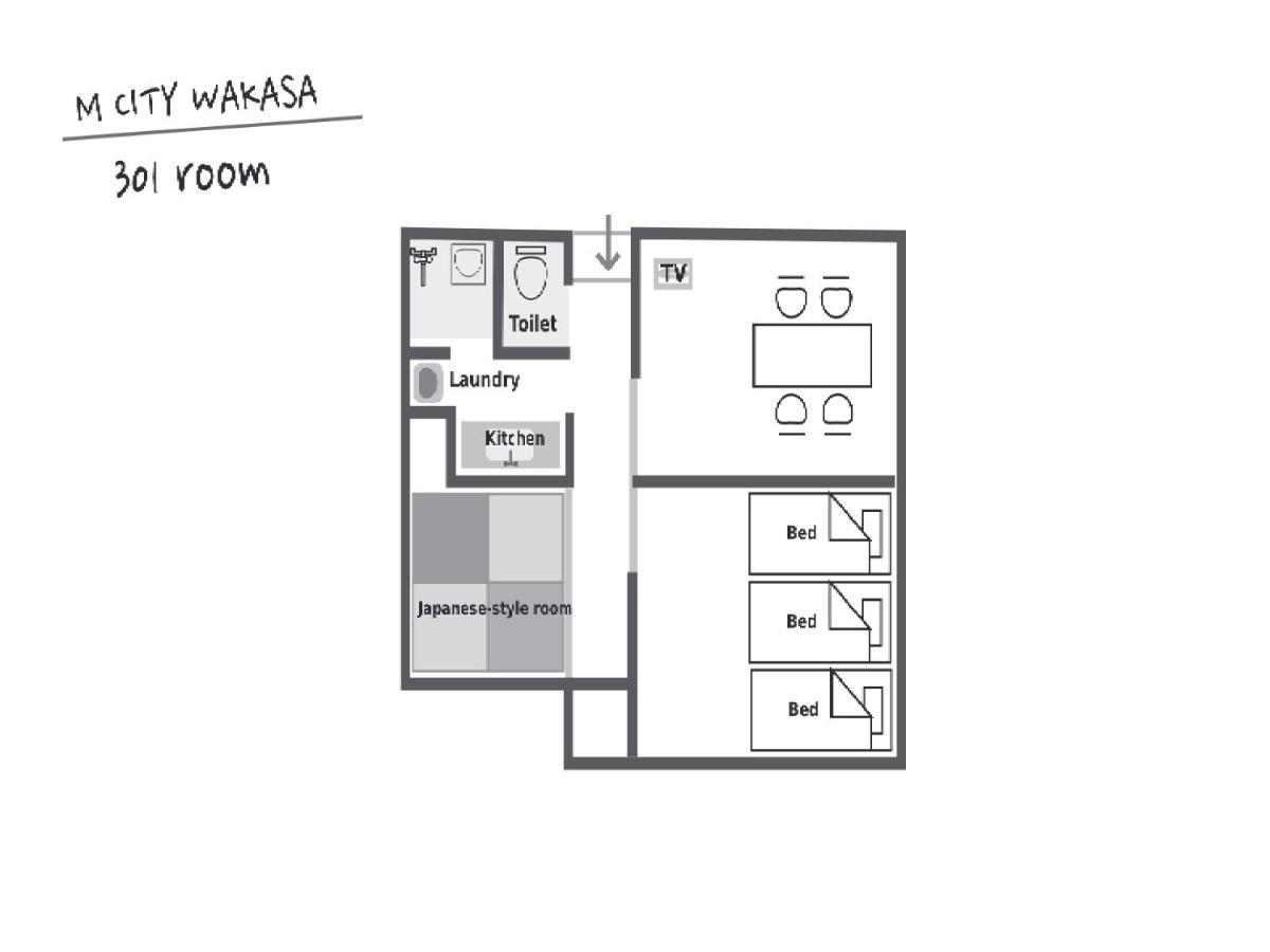 เอ็มซิตี้อินวากาซะ Hotel นาฮะ ภายนอก รูปภาพ